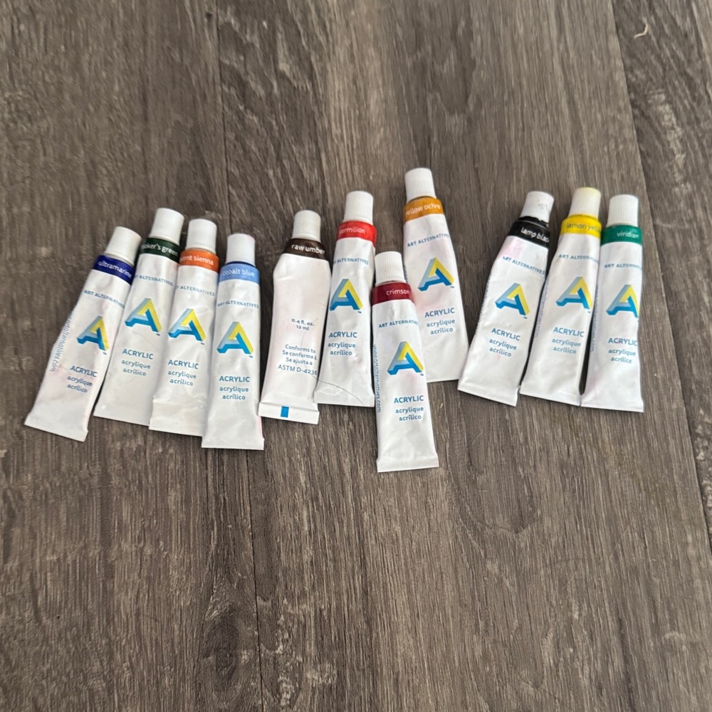 Art Alternatives Acrylic Paint Set used